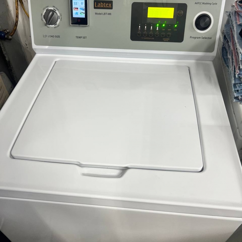 Vận hành máy giặt AATCC LBT M6